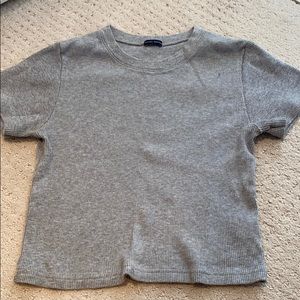 Grey brandy Melville shirt